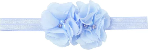Vista 3 de Funda de pañal para bebé recién nacida, falda de tul tutú y diadema de flores