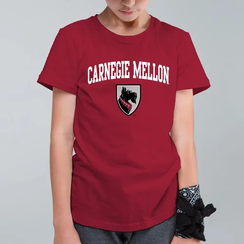 Vista 701 de NCAA Arch Logo, camiseta juvenil color del equipo, universidad - universidad