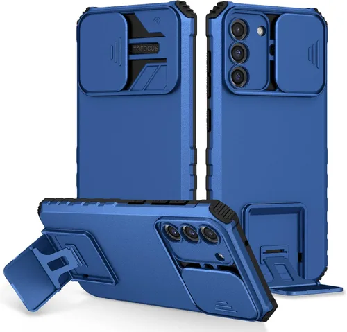 Vista 15 de Funda compatible con Samsung Galaxy M13 5G/A04 Dimensional Soporte Ventana Corredera Teléfono Móvil Funda Protectora a Prueba de Golpes para Samsung