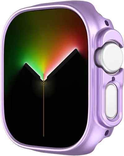 Vista 15 de Funda rígida de policarbonato compatible con Apple Watch Ultra 3/2/1 de 1.732 pulgadas, resistente a impactos, a prueba de golpes, con borde