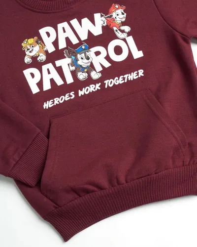 Vista 4 de Nickelodeon Sudadera con capucha de Paw Patrol para niño - Chase, Marshall, Rubble, Skye (2T-7)