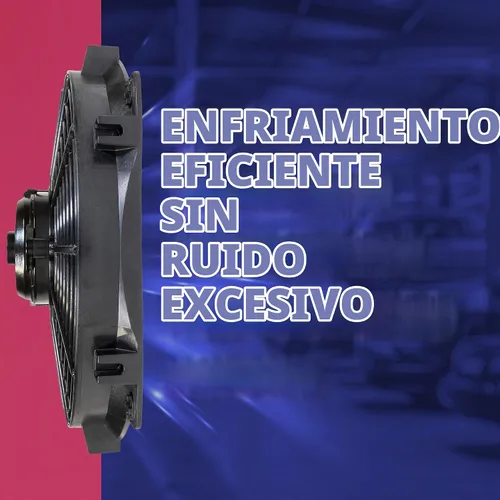 Vista 6 de Flex-a-lite 114 ventilador eléctrico Trimline de 14 pulgadas (reversible)
