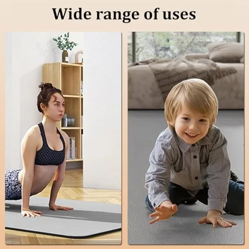 Vista 8 de Graphene Heated Carpet, Electric Area Rug with Adjustable Temperature Timer, 100x150cm Heated Floor Mat for Home/Office, Energy-Efficient Heating