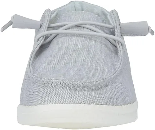 Vista 4 de Hey Dude Wendy Chambray Mocasines para mujer