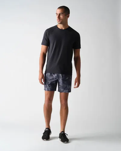 Vista 5 de Rhone Mako - Pantalones cortos de entrenamiento para hombre de 7 pulgadas, antiolor, sin forro, pantalones cortos de gimnasio para hombre que