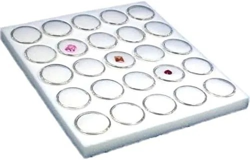 Vista 2 de FindingKing - Bandeja para almacenamiento de joyas con 3 gemas