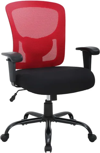Vista 8 de Big and Tall Office Desk Chair Heavy Duty Ergonomic Mesh Desk Chair, Swivel Executive Computer Chairs for Home Office, Adjustable Lumbar Support &
