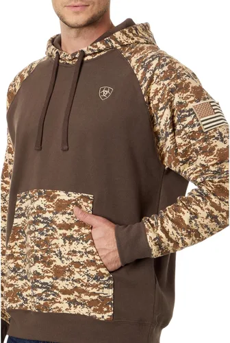Vista 3 de Ariat Men's Hooded Sweatshirt