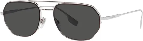 Vista 2 de BURBERRY Gafas de Sol BE 3140 100587 Plata, Varios
