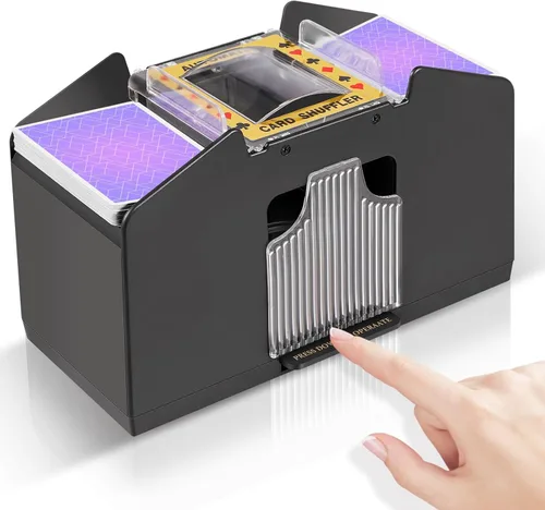 Vista 10 de FEIERYA Automatic Card Shuffler 2/1/4/6 Deck