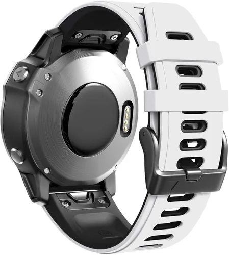 Vista 8 de ANCOOL Compatible con Fenix 7S Band - Correa de reloj suave de dos tonos para relojes inteligentes Fenix 5S/Fenix 5S Plus/Fenix 6S/Fenix 7S/Fenix 6S