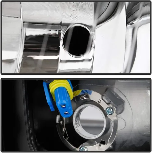 Vista 5 de ACANII - Para 2004-2012 Freightliner Business Class M2 106 112 Cromado Faros delanteros Par Izquierdo+Derecho