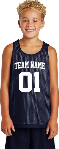 Vista 19 de Custom Basketball Jersey Youth Sizes Add Your Team, Name, & Number Unisex