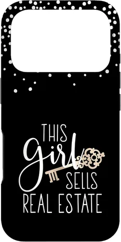 Vista 30 de This Girl Sells Real Estate - Bonita funda de regalo para iPhone 17