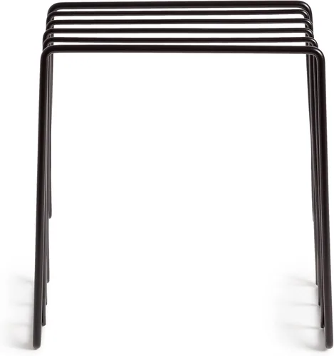 Vista 3 de U Brands Vena Desk Organization - Clasificador de letras negro mate
