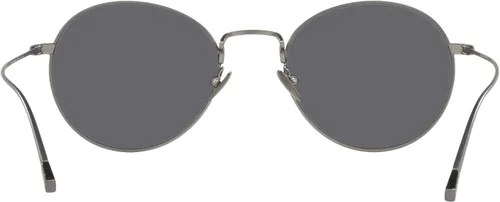 Vista 4 de GIORGIO ARMANI Man Sunglasses Matte Gunmetal Frame, Polar Grey Lenses, 52MM