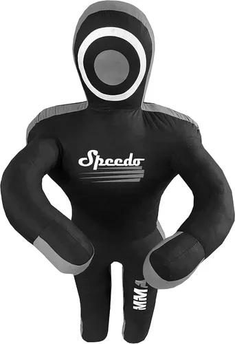 Vista 3 de MMA Grappling Dummy Brasileño JIU Jitsu BJJ Saco de boxeo para defensa personal, lucha libre, judo, karate, boxeo, lanzamiento, posición de pie, sin