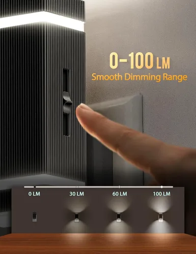 Vista 2 de DORESshop Luz nocturna LED brillante enchufable [2 unidades], luces nocturnas enchufables a la pared con sensor de atardecer a amanecer, luces
