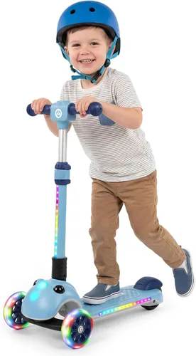 Vista 11 de Gotrax SK1 Scooter eléctrico plegable, 3 ruedas para niños a partir de 4 Negro