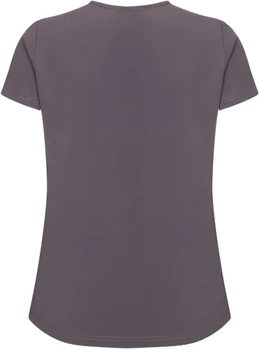 Vista 3 de Natural Uniforms - Conjunto fresco y elástico de ropa quirúrgica con camisa cuello en V y pantalón cargo para mujer, tallas regulares y pequeñas