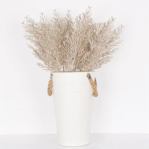 Vista 7 de Tallos de bayas con purpurina navideña, 24 piezas de púas artificiales para rellenos de adornos de árbol de Navidad, coronas de Navidad Dorado