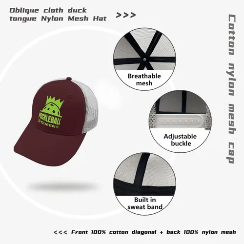 Vista 7 de devor Dad Hat Pickleball Queen Dad Hat, Graphic Dad Hat for Men