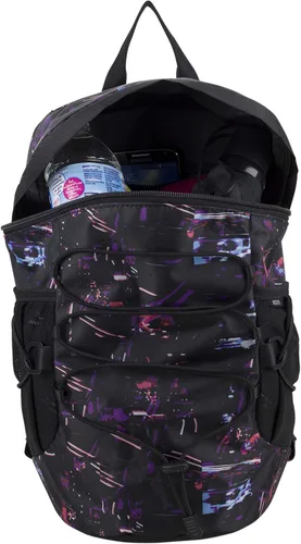 Vista 6 de BODHI Colección Athleisure, Mochila Midi - Estampado Sensorial NegroLigero