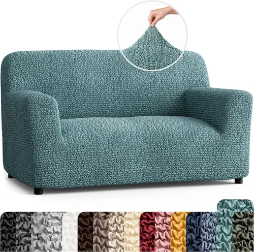 Vista 48 de PAULATO BY GA.I.CO. Funda para Silla - Funda para Sillón - Funda para Sillón - Funda de Tela Suave - Protector de Muebles Elegante de Ajuste Ceniza