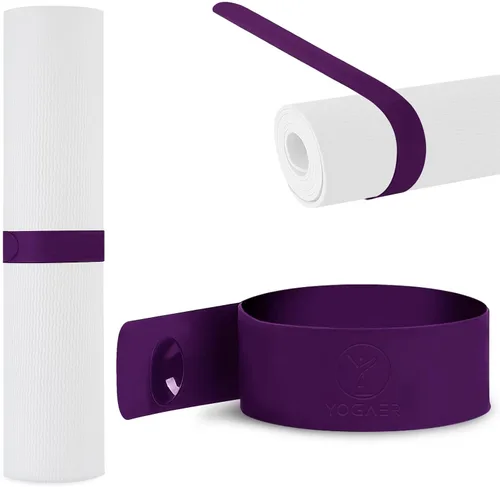 Vista 10 de Yoga Mat Carrier Strap, Adjustable Thick Straps Sling for Carrying Large Mats, Stretching Band