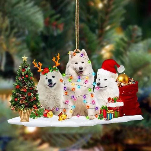 Vista 95 de Nazenti Adorno de Navidad personalizado con amigos Affenpinscher – Adorno de perro personalizado para amantes de las mascotas, acrílico plano
