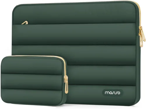 Vista 41 de MOSISO Funda para laptop de 13.3 pulgadas, 13-13.3 pulgadas funda de Marrón