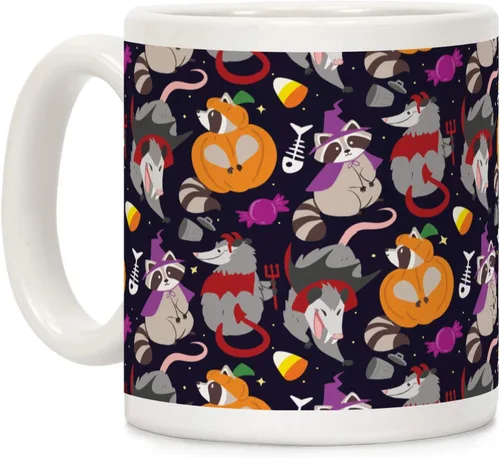 Vista 48 de LookHUMAN Tazas de Halloween Taza de café de Halloween - Tazas de café para decoración ideales para amantes y entusiastas de la decoración - Taza