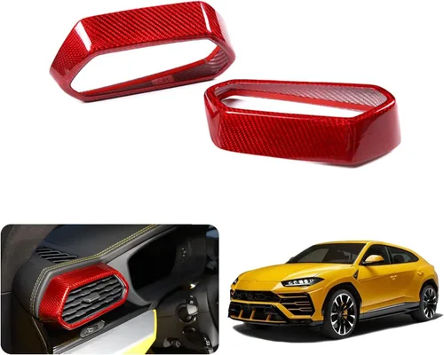 Vista 9 de TOYCIDFG Cubierta de marco de botones para interruptor de salpicadero de automóvil Lamborghini Urus 2018-2023, accesorios de decoración