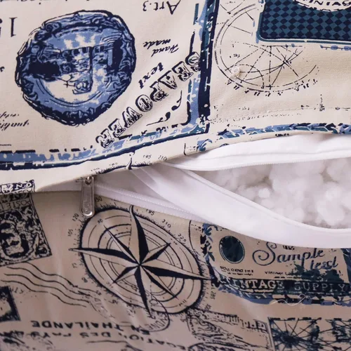 Vista 4 de Almohada de lectura de cuña estampada triangular para cabecero y espalda, cojín de apoyo para sentarse en la cama, almohada para descansar