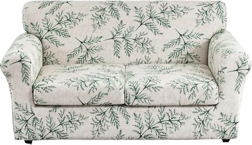 Vista 62 de CRFATOP Fundas para sillas suaves de 2 piezas para perros, fundas elásticas para sillón de 1 plaza, fundas de muebles de sofá lavables con 1 funda