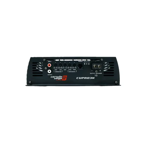 Vista 4 de Cerwin-Vega 1-Channel Class D Monoblock Amplificador de audio para coche