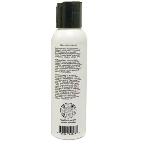 Vista 2 de Naturasil Tinea Versicolor Loción de tratamiento - Loción de azufre Max-Strength 10x para alivio antifúngico de acción rápida Alivia y restaura