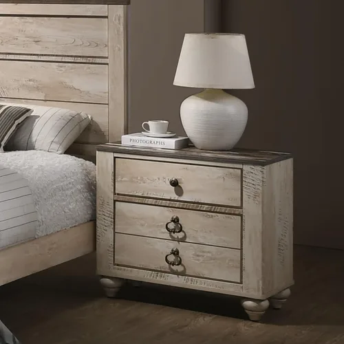 Vista 7 de Roundhill Furniture Imerland - Juego de dormitorio (6 piezas)