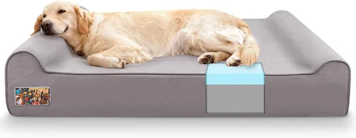 Vista 17 de Sytopia Camas ortopédicas para perros grandes, sofá de espuma viscoelástica extra gruesa de 7 pulgadas para perros mayores y grandes daneses