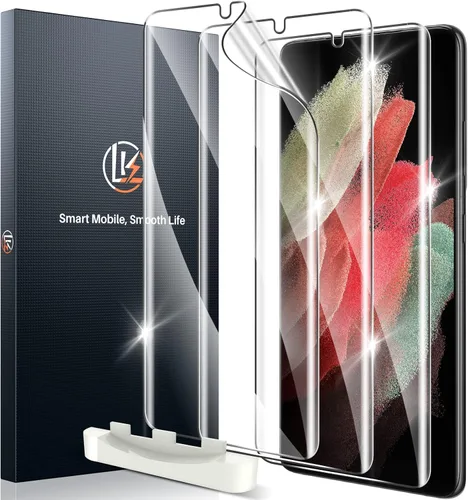 Vista 7 de Pack de 6 protectores de pantalla LK 3 unidades + 3 protectores de lente de cámara compatible con Motorola Moto G Power 2021, no para Moto G Power