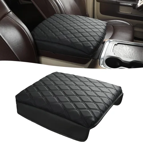 Vista 9 de GIANT PANDA Funda de consola central de ajuste personalizado para Dodge RAM 1500 2500 3500 2002 2003 2004 2005 2006 2007 2008 2009 2010 2011 2012