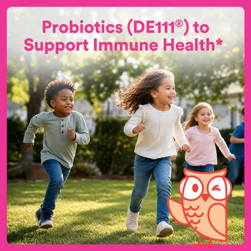 Vista 5 de Gomas probióticas SmartyPants para niños para la salud digestiva: suplemento de apoyo a la salud intestinal e inmunidad con 2 mil millones de CFU