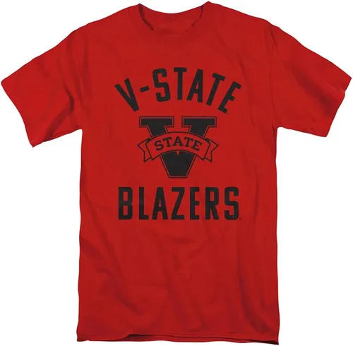 Vista 103 de LOGOVISION Official Collegiate One Color Distressed Logo Short Sleeve for Men & Women T Shirt Collection 3