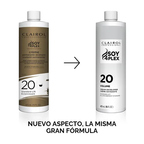 Vista 2 de Clairol Professional Crème Permanente 20 Volume Hair Developers