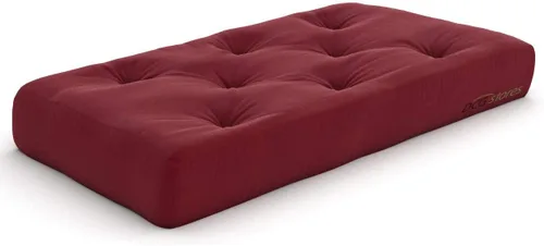 Vista 18 de Nirvana Futons Colchón de futón individual extra grueso de 10 pulgadas, sarga negra, fabricado en Estados Unidos