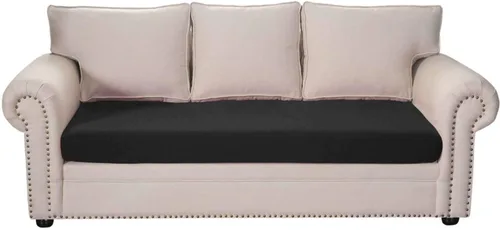 Vista 36 de MBROS Funda de cojín elástica para sofá de 2 cojines, protector de muebles de 1 pieza, funda de cojín para sofá, funda de cojín, color negro