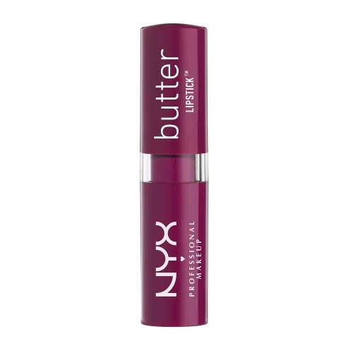 Vista 11 de Lápiz labial NYX Cosmetics con acabado satinado y peso neto de 0.16 onzas, BLS08 Mary Janes