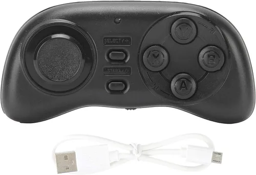 Vista 7 de EBTOOLS Mini Gamepad inalámbrico, controlador de juego Bluetooth, joystick para juegos, compatible con WindowsiOSsistema Android