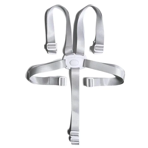 Vista 6 de Cinturón de seguridad de 5 puntos para bebés y niños, correas de repuesto universales ajustables para silla de bebé, material resistente y cómodo