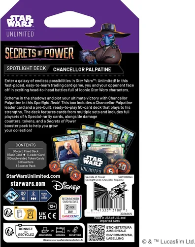 Vista 2 de Star Wars: Secretos ilimitados del canciller de poder Palpatine Spotlight